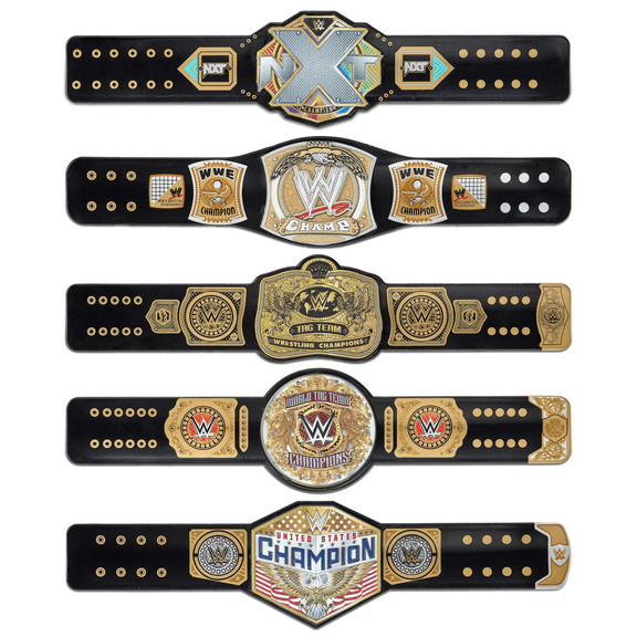 WWE Championship Title Slap Bands - Series 1 Blind Bag, Action Figures for Children - 2 Packs