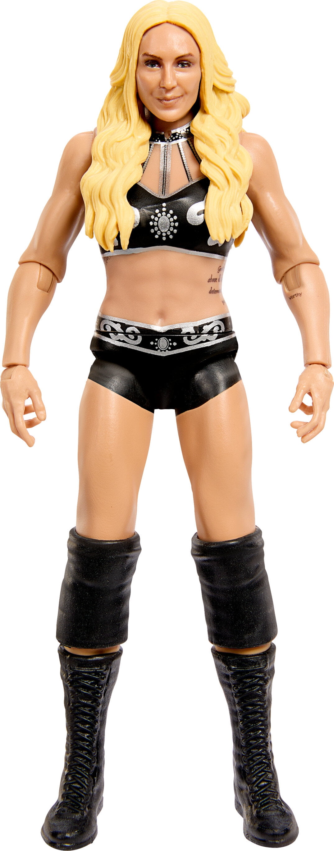 WWE Charlotte Flair Action Figure, 6-inch Collectible Superstar with Articulation & Life-Like Look
