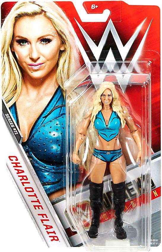 Mattel WWE Survivor Series Charlotte Flair Elite Action Figure - Collectible Wrestling Figure