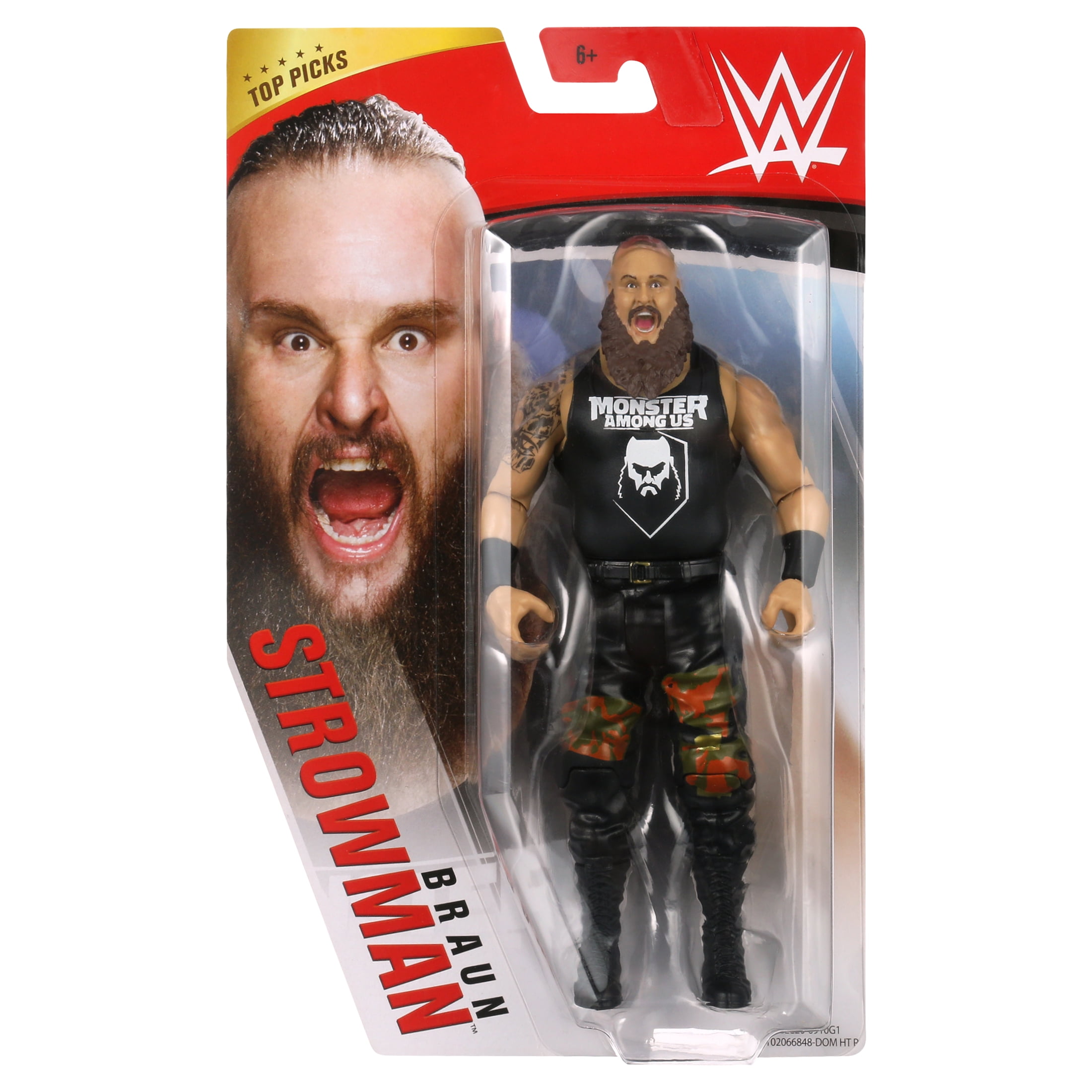 WWE Child Braun Strowman Figure, Multicolor, 6 oz - Walmart.com