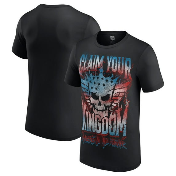 WWE Cody Rhodes Claim Your Kingdom T-Shirt,Black Color,Size 3XL