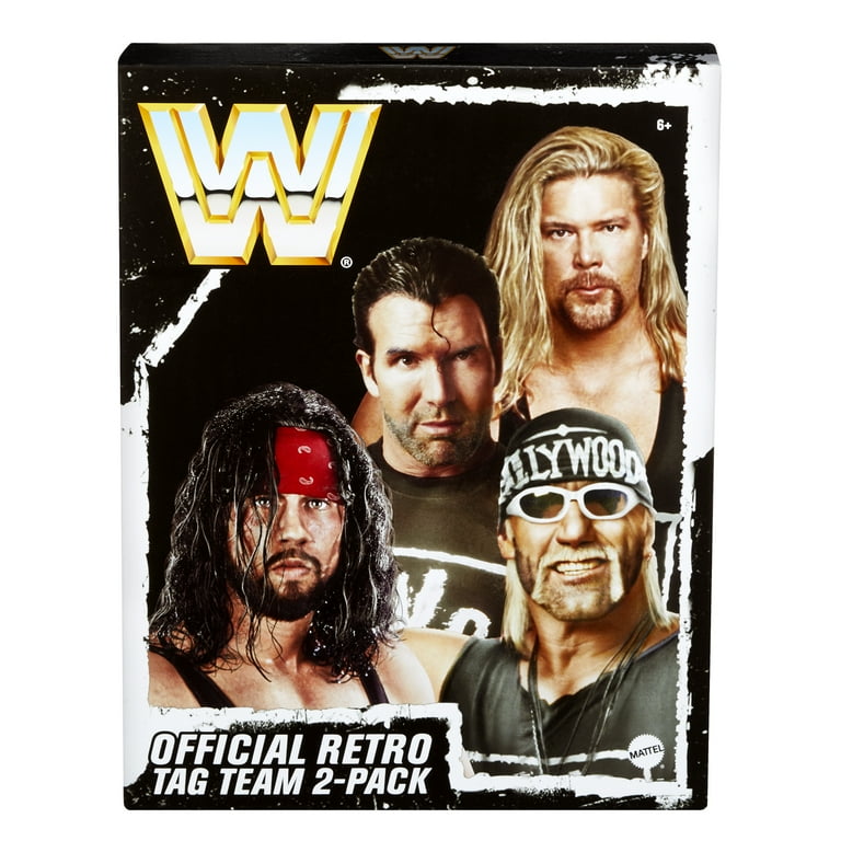 nWo(ホーガン、ナッシュ、ホール) ジャックスWWE フィギュア Hollywood Hulk Hogan & Syxx - NWO Retro 2-Pack Ringside