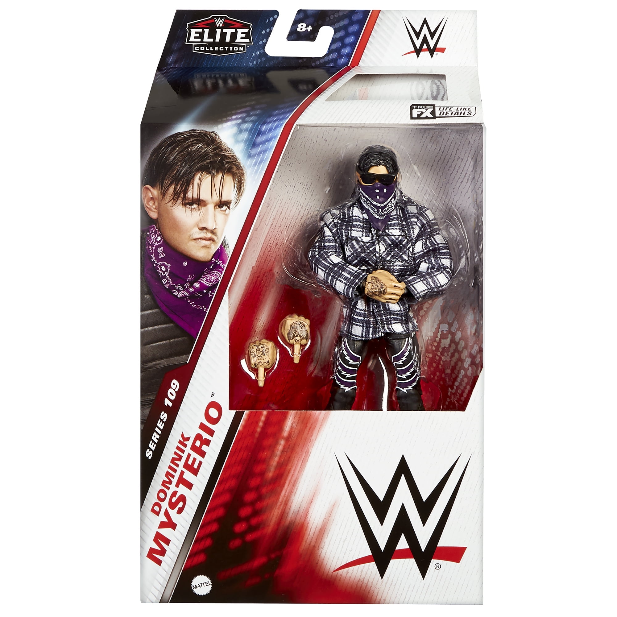 WWE Dominik Mysterio Elite 109 Mattel WWE Toy Wrestling Action Figure