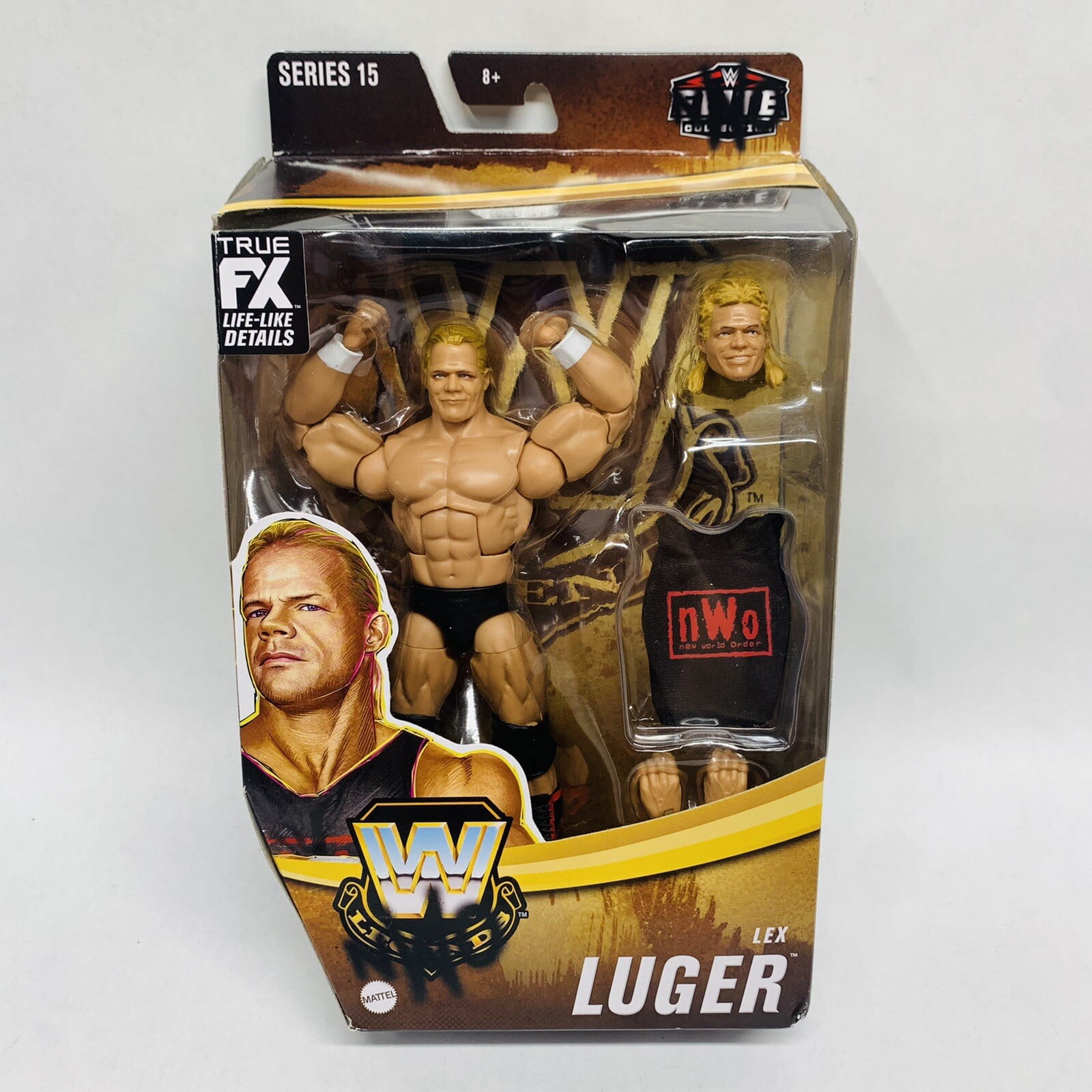 WWE Legends Elite Collection Series 15 Lex Luger 6" Action Figure Mattel - New
