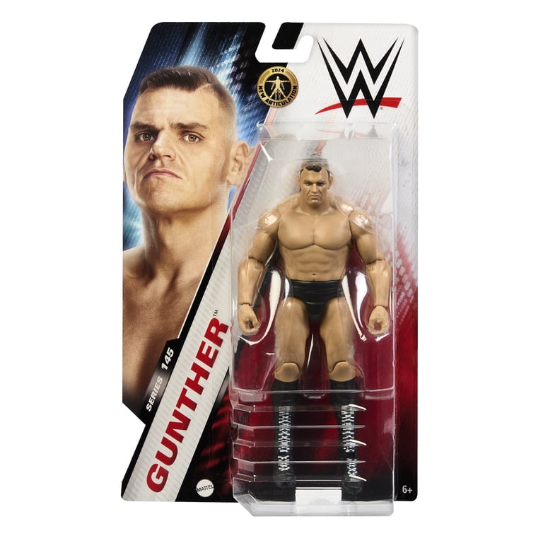 Gunther - WWE Series 145 Mattel WWE Wrestler Toy Wrestling Action