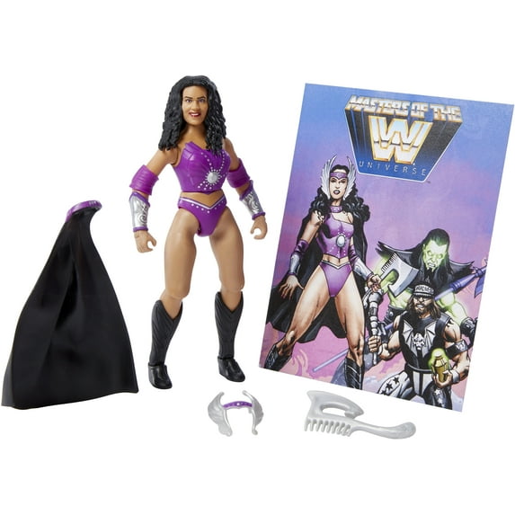 WWE Collectible Child Motu Chyna, Plastic Multicolor, 0.44 lb, 3.54" x 5.91"