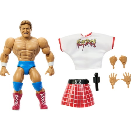 WWE Collectible Child Roddy Piper Action Figure, Plastic Multicolor, 3.54" x 5.9", 0.33 lb