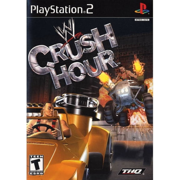 Restored WWE Crush Hour PlayStation 2 Video Game Rating Pending