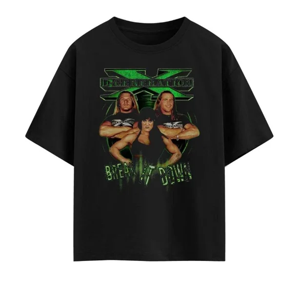 WWE D-generation X Proudly Brings To You T-shirt Black 2025