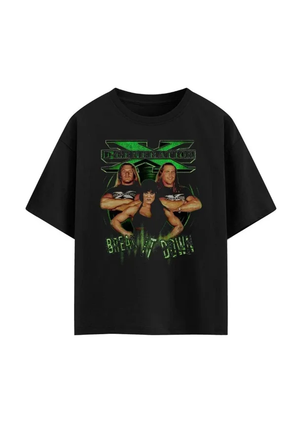 WWE D-generation X Proudly Brings To You T-shirt Black 2025