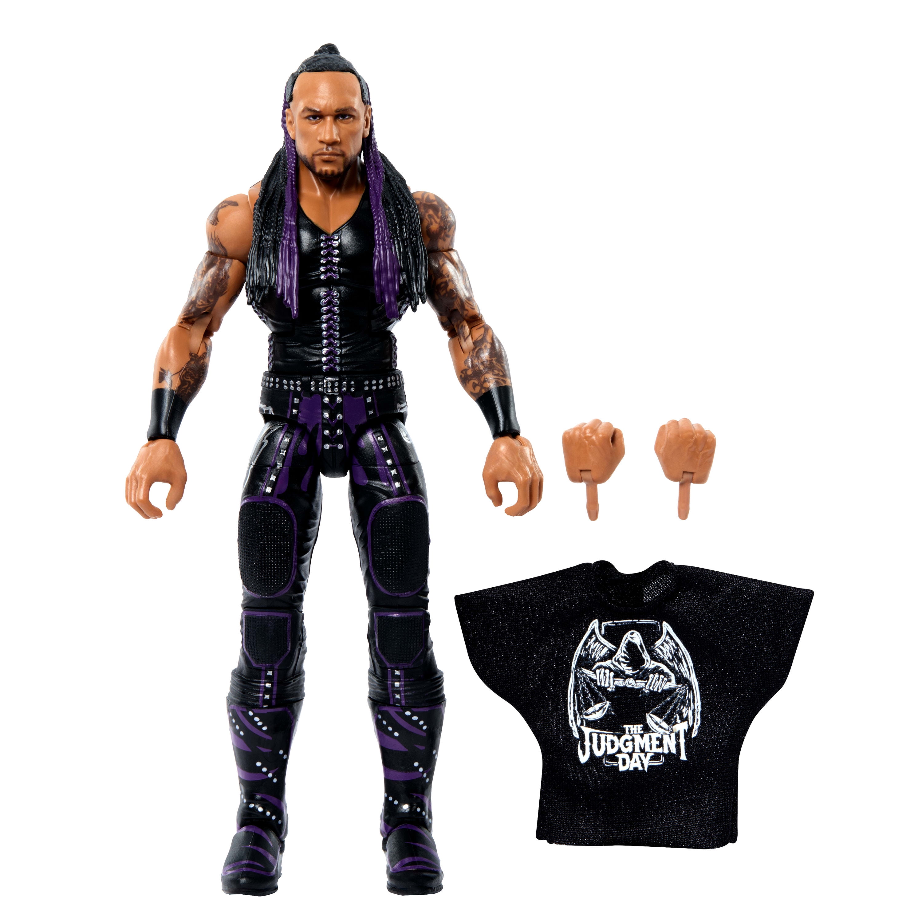 WWE Elite Collection Top Picks Damian Priest Action Figure & Accessories, 6-inch Collectible Set