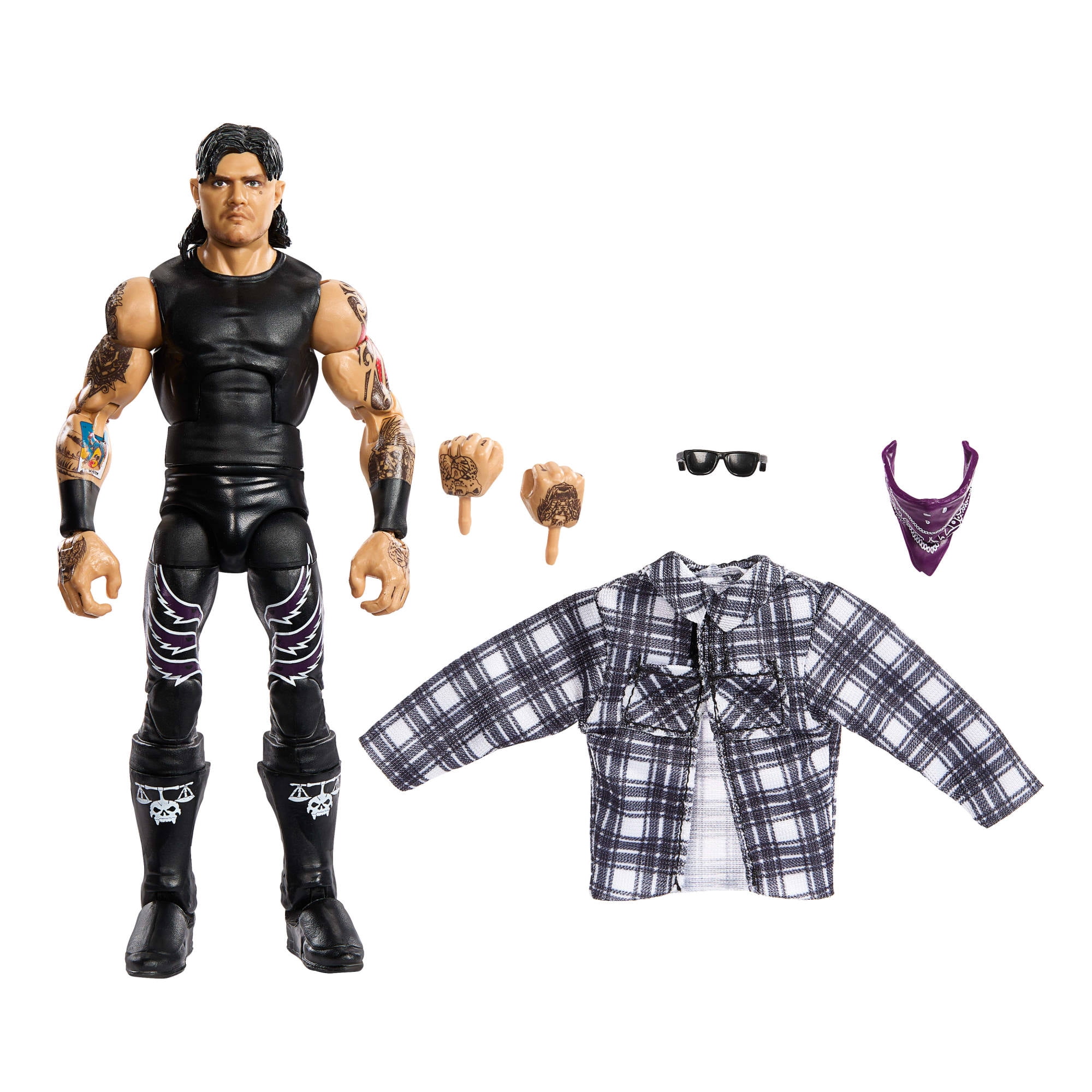WWE Elite Collection Top Picks Dominik Mysterio Action Figure & Accessories, 6-inch Collectible Set