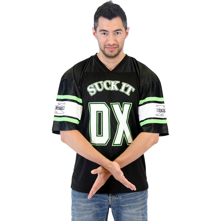 WWE DX D-Generation X Suck IT 69 Adult Black Costume Jersey – GearShop
