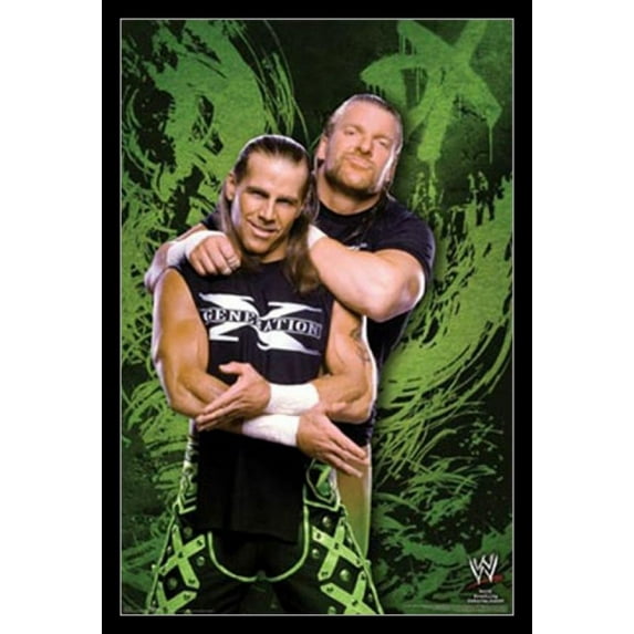 WWE - DX Laminated & Framed Poster Print (22 x 34)