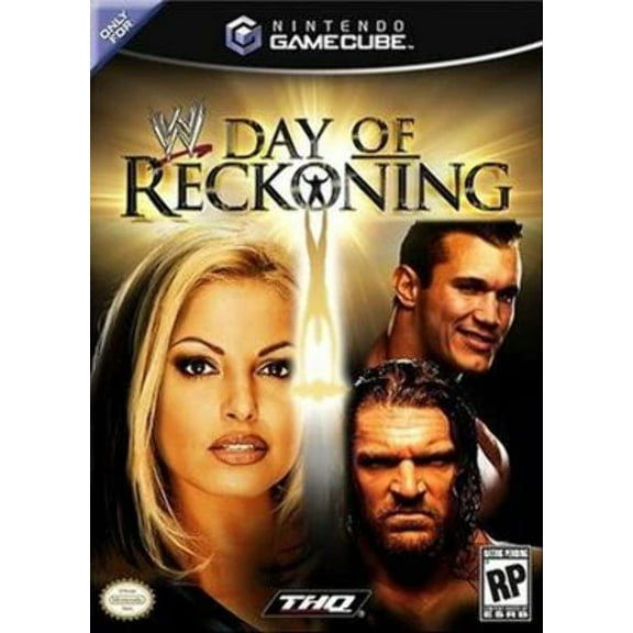 Restored WWE Day of Reckoning Video Game for Nintendo GameCube, Physical Format, Wrestling Genre, Parental Controls 4 Offline Players