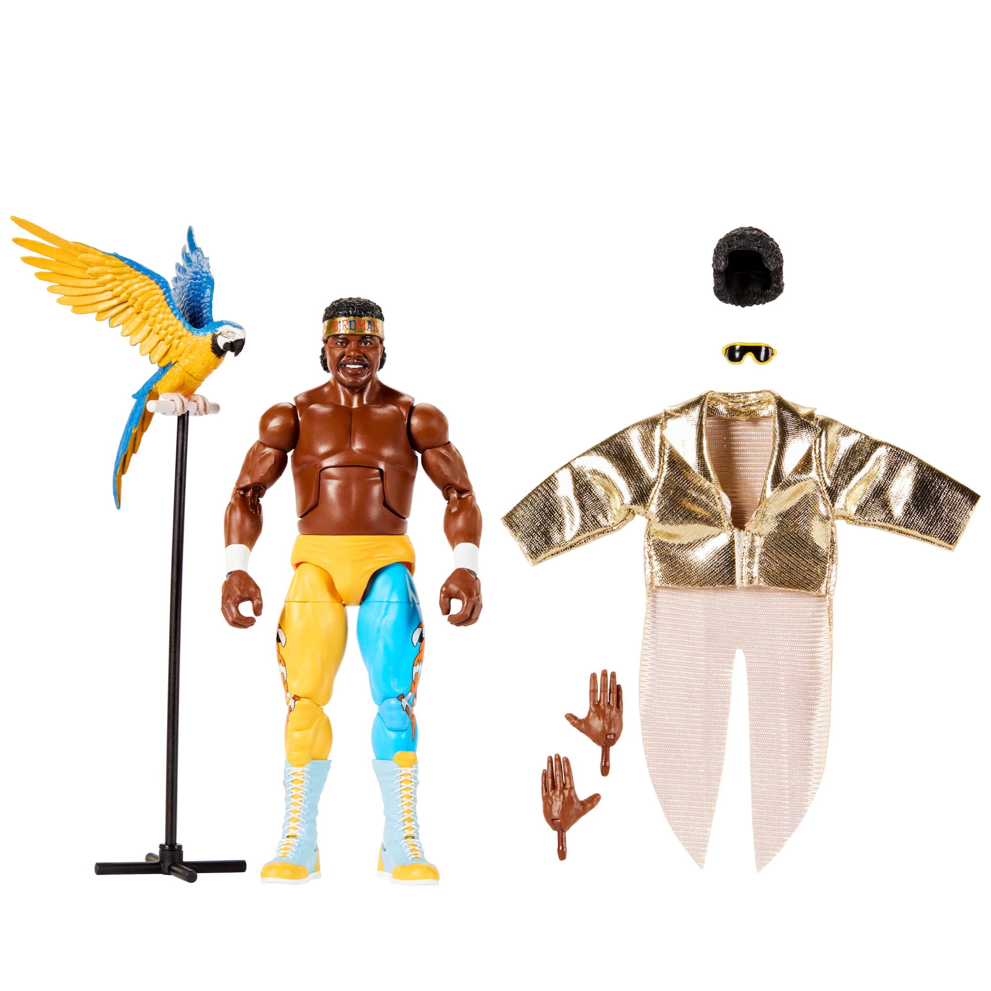 WWE Elite Koko B. Ware Action Figure, Series #125, 6-inch