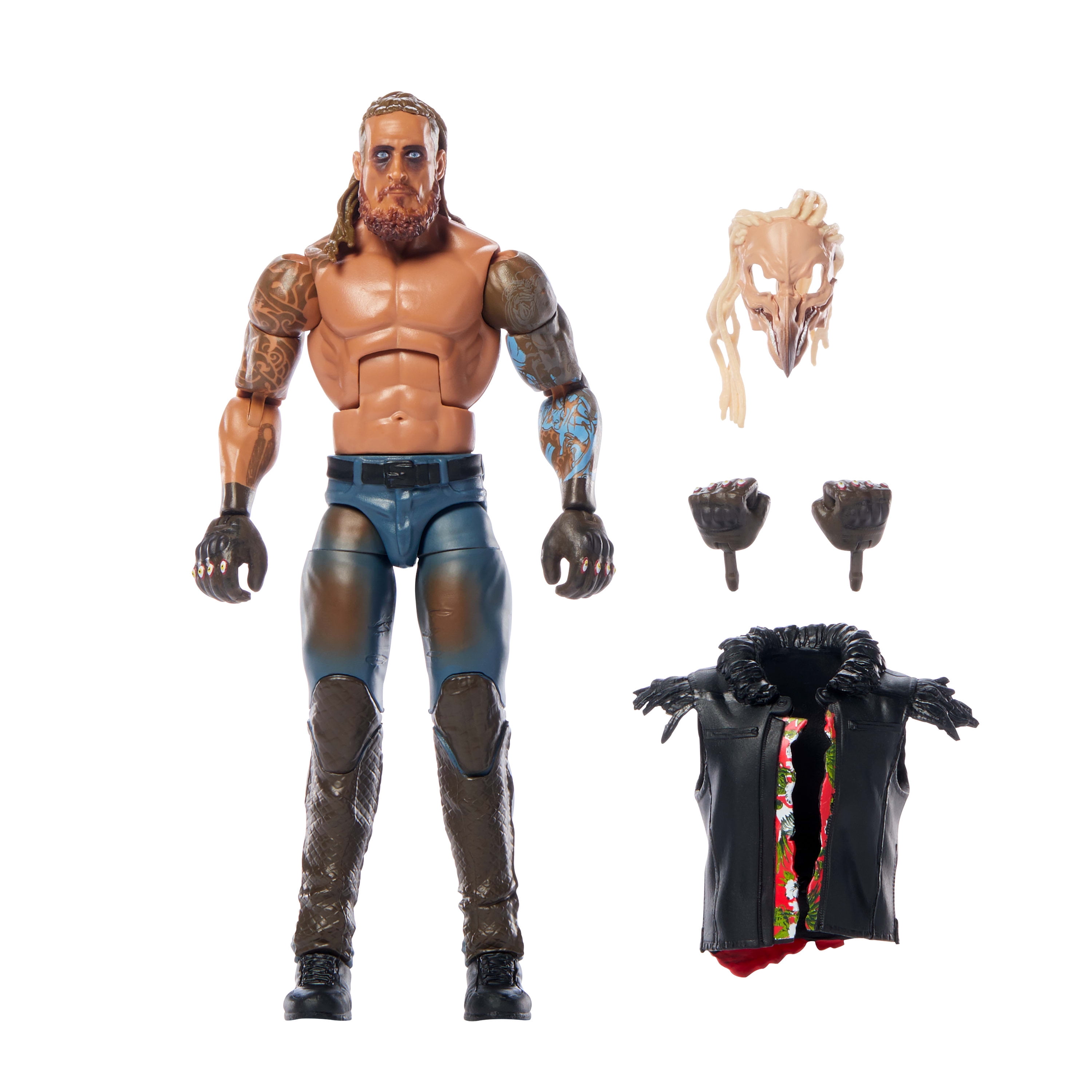 WWE フィギュア　カリスト他　合計３体での出品 WWE Elite Dexter Lumis Action Figure, Series #119, 6-inch