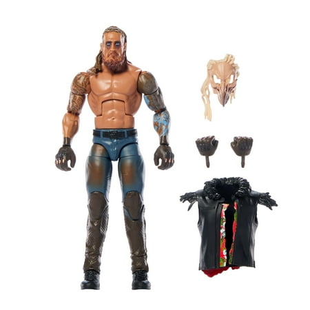 WWE Elite Dexter Lumis Action Figure, Series #119, 6-inch Collectible with Articulation & Accessories