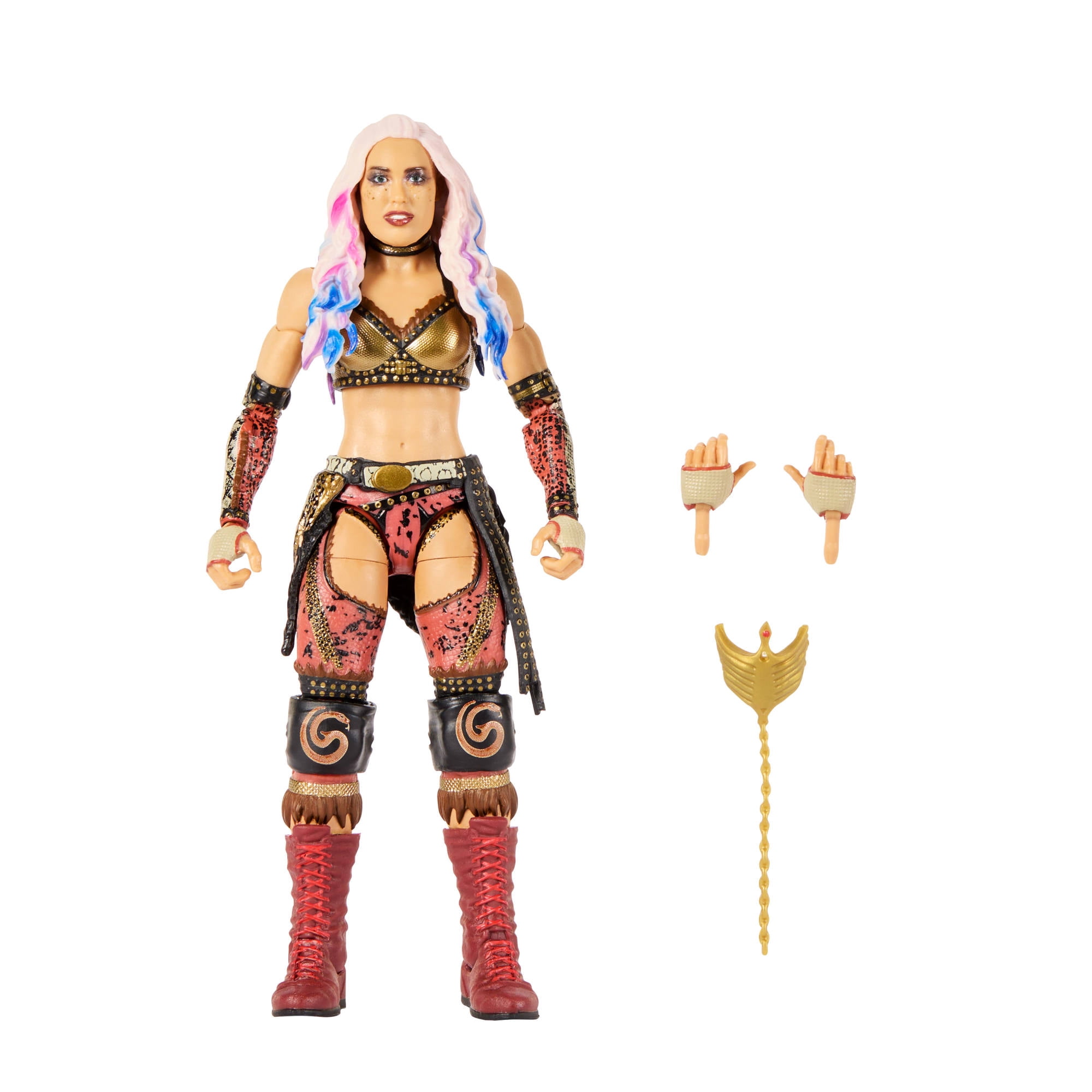 WWE Elite Giulia Action Figure, Series #125 Set, 6-inch Collectible with Accessories