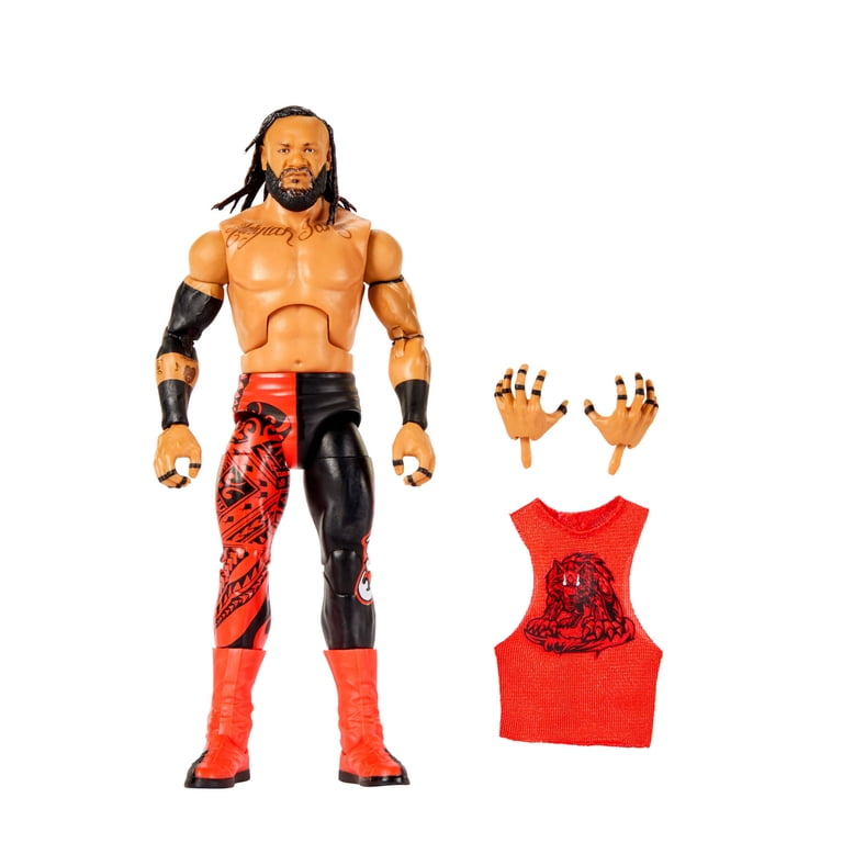 WWE Elite Jacob Fatu Action Figure, Series #125, 6-inch