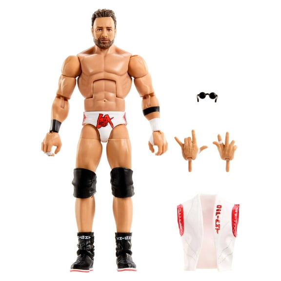 WWE Elite LA Knight Action Figure, Series #120, 6-inch Collectible with Articulation & Accessories