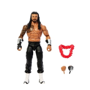 WWE Elite Roman Reigns Action Figure, Series #126, 6-inch Collectible with Accessories
