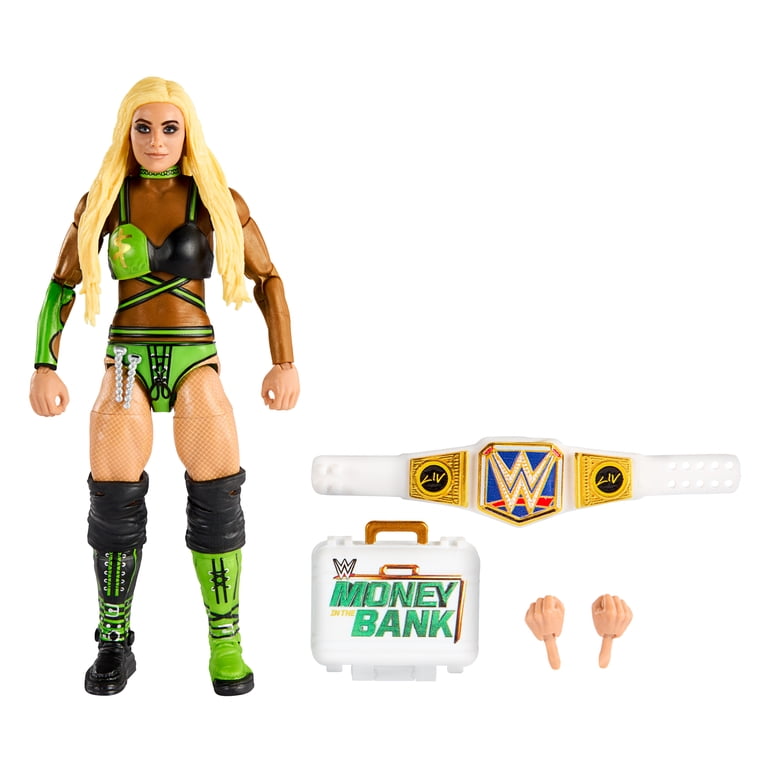 WWE Elite Collection Liv Morgan Action Figure with TrueFX Detailing and  Accessories