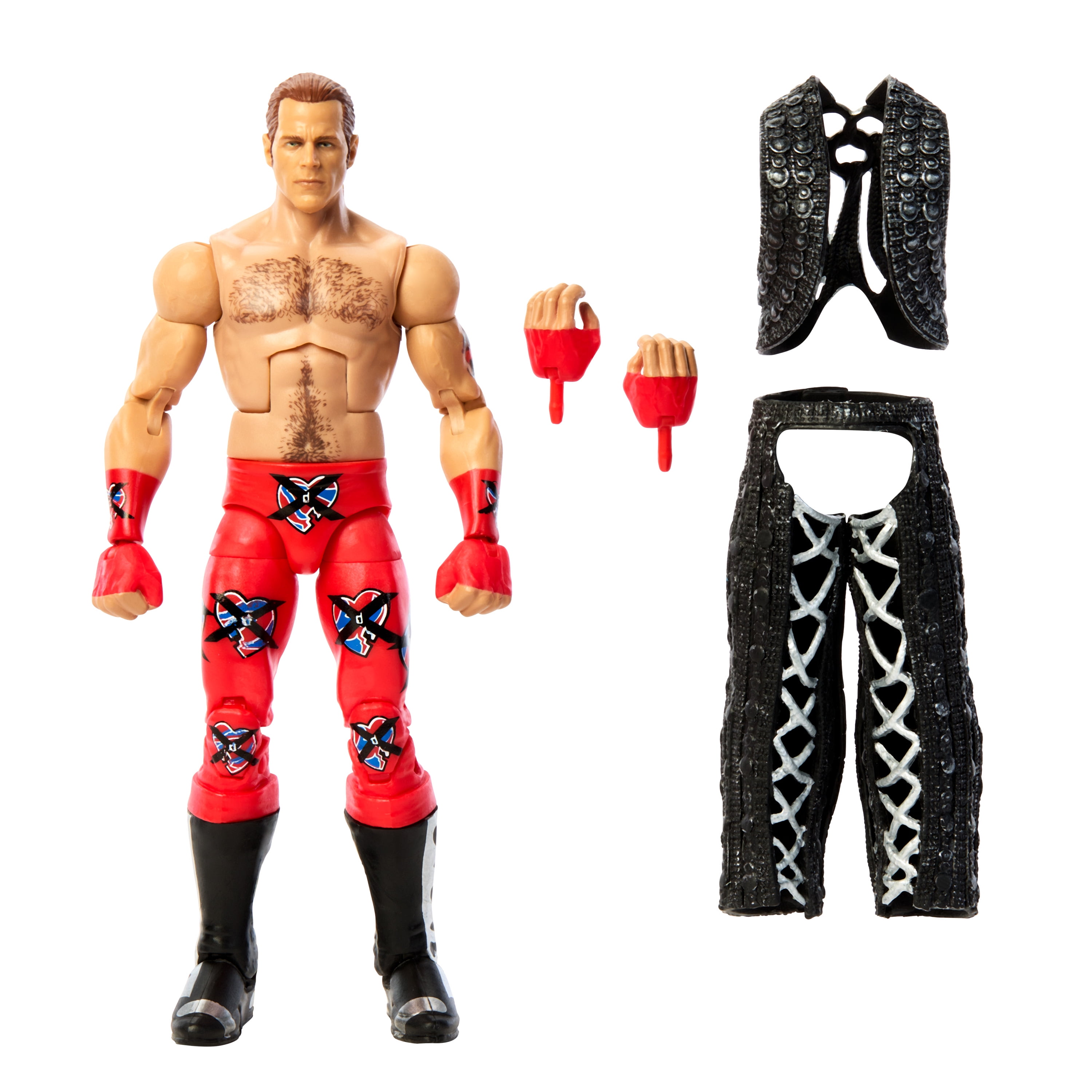 WWE Elite Collection Shawn Michaels Action Figure with WWE Elite Collection Shawn Michaels Action Figure with