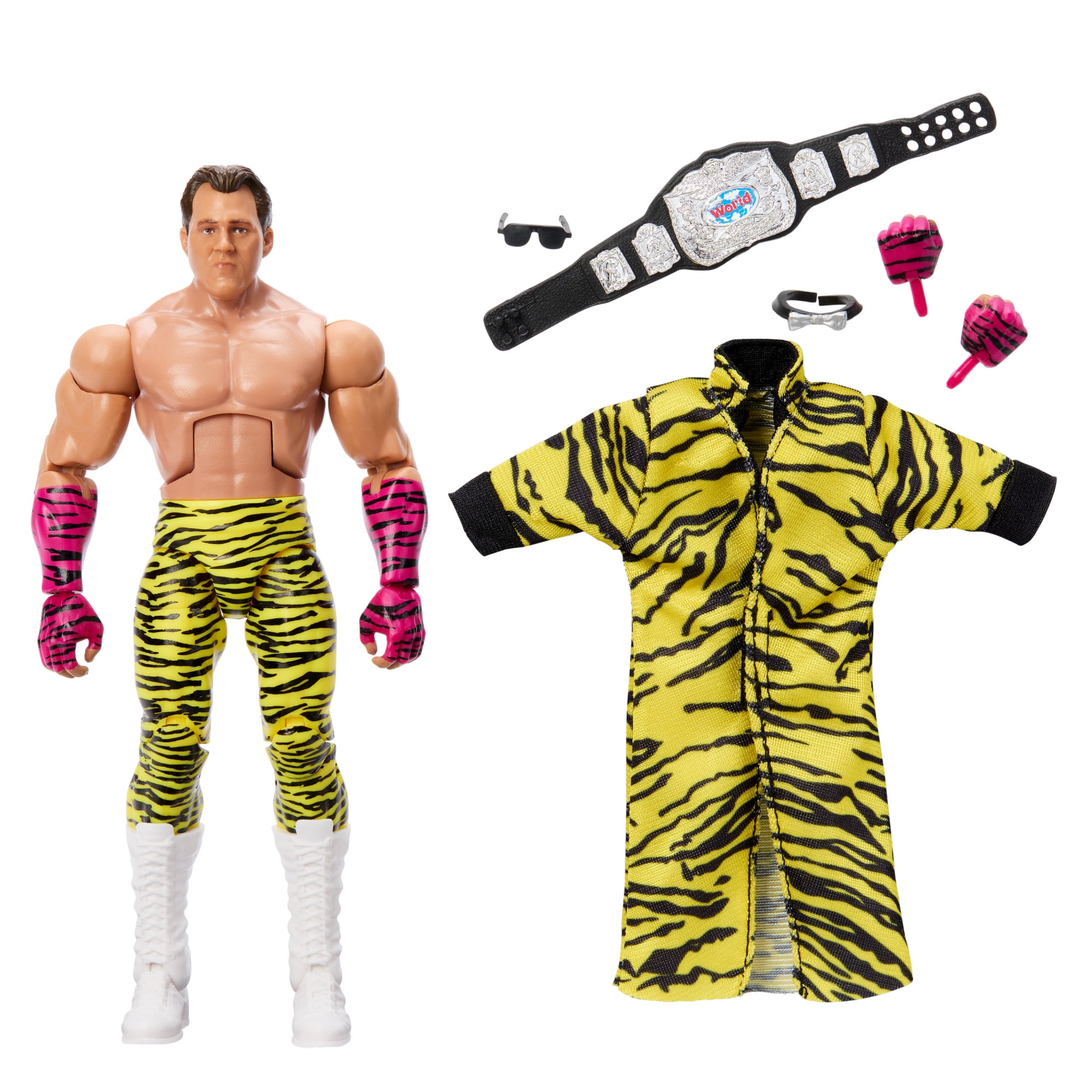 WWE Elite Brutus Beefcake Action Figure, 6-inch Collectible Superstar with Articulation \u0026 Accessories