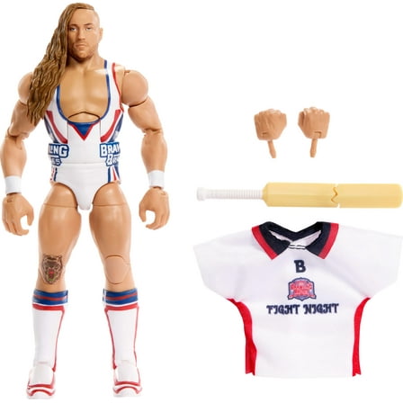 WWE Elite Butch Action Figure, 6-inch Collectible Superstar with Articulation & Accessories