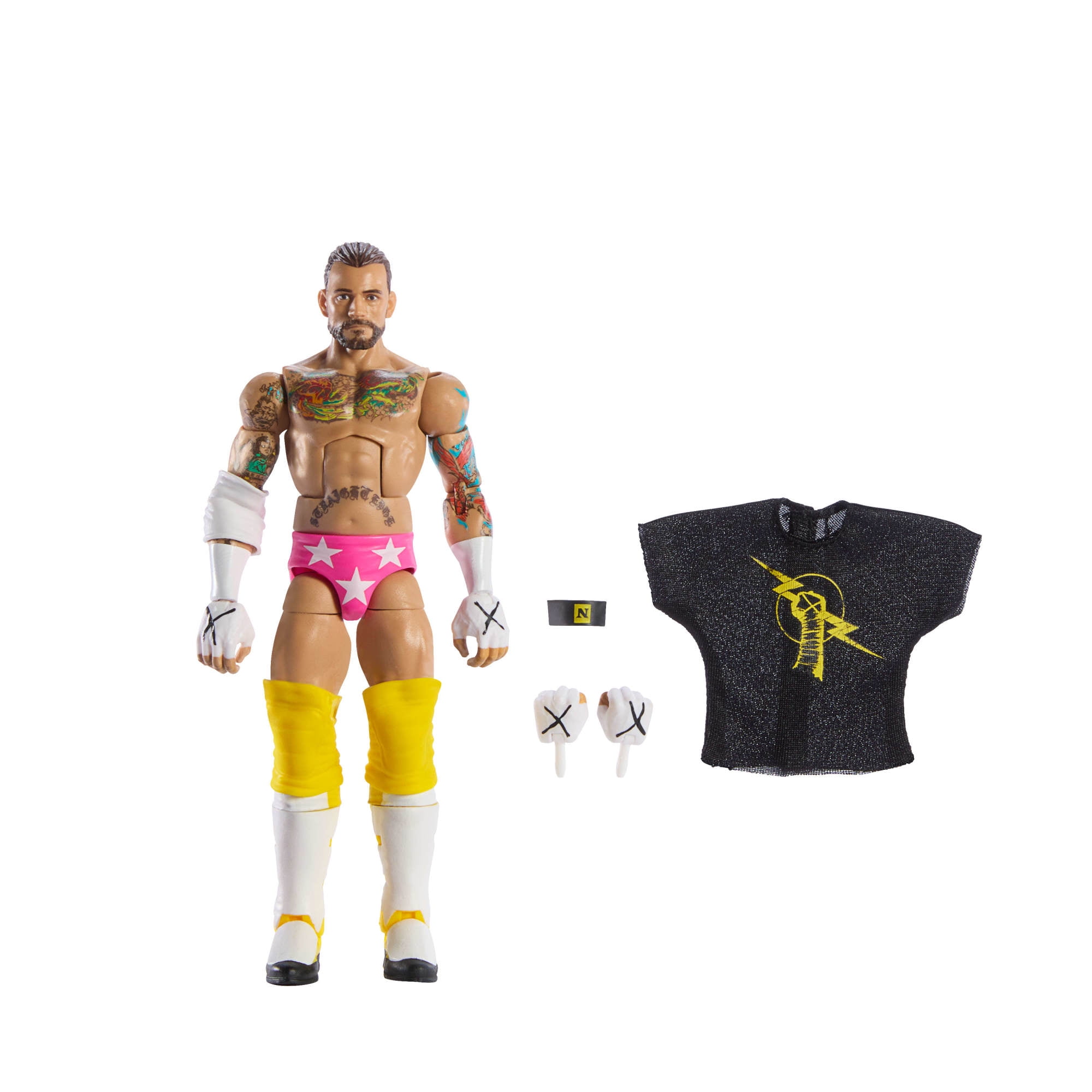 WWE Wrestling Build N' Brawl Series 2 Rey Mysterio Action