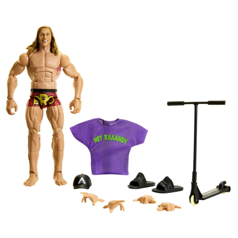 WWE Elite Collection Wrestling Riddle Action Figure with