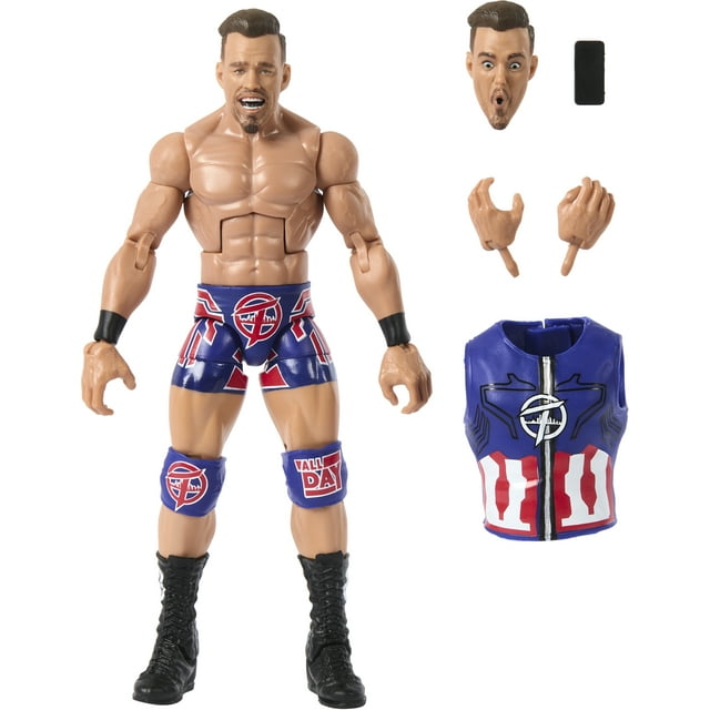 WWE Elite Collection Austin Theory Action Figure with Accessories