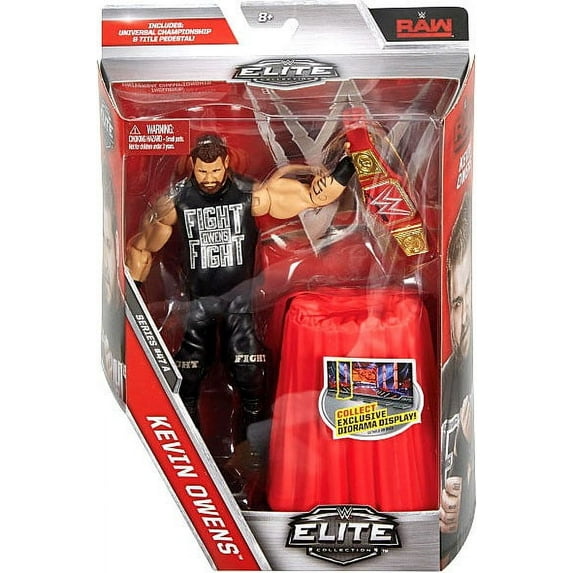 WWE Elite Collection Kevin Owens Action Figure, 6 In Deluxe Articulation And Accessories