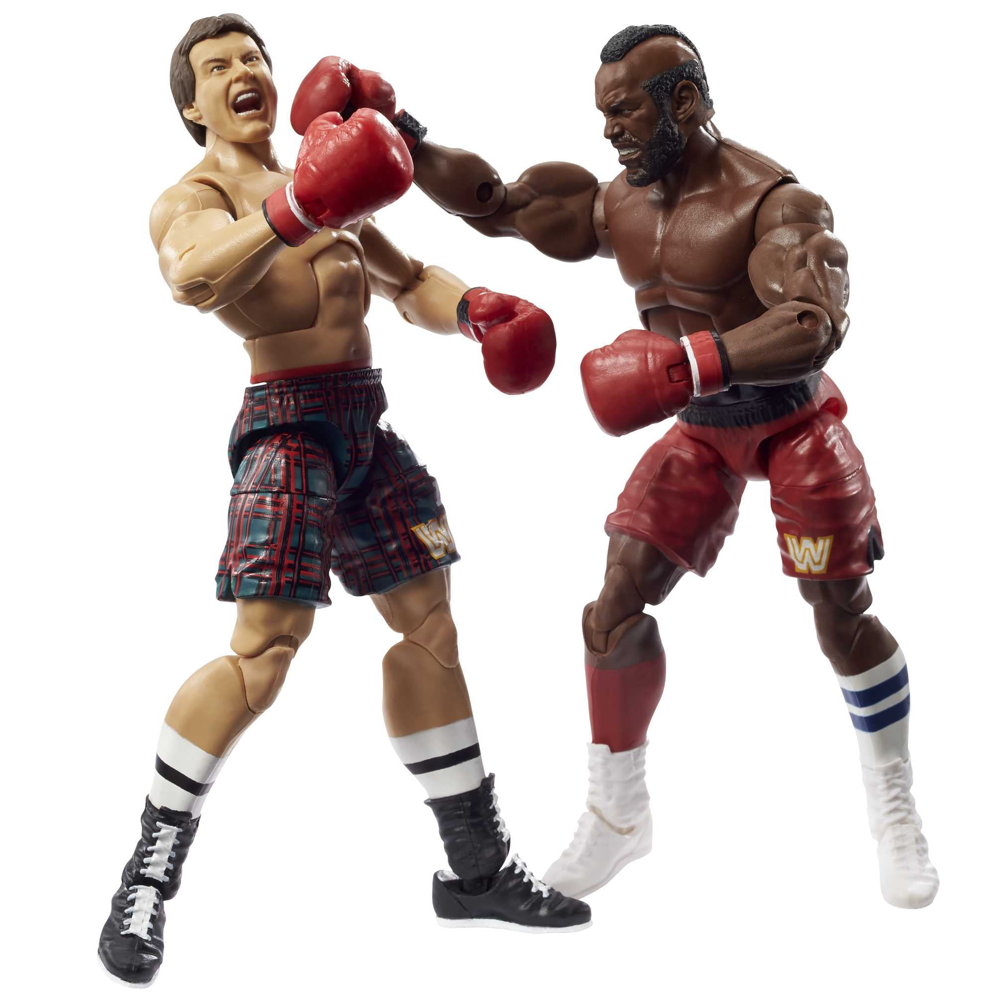 WWE Elite Collection Mr. T vs 'Rowdy' Roddy Piper 2-Pack - Walmart.com