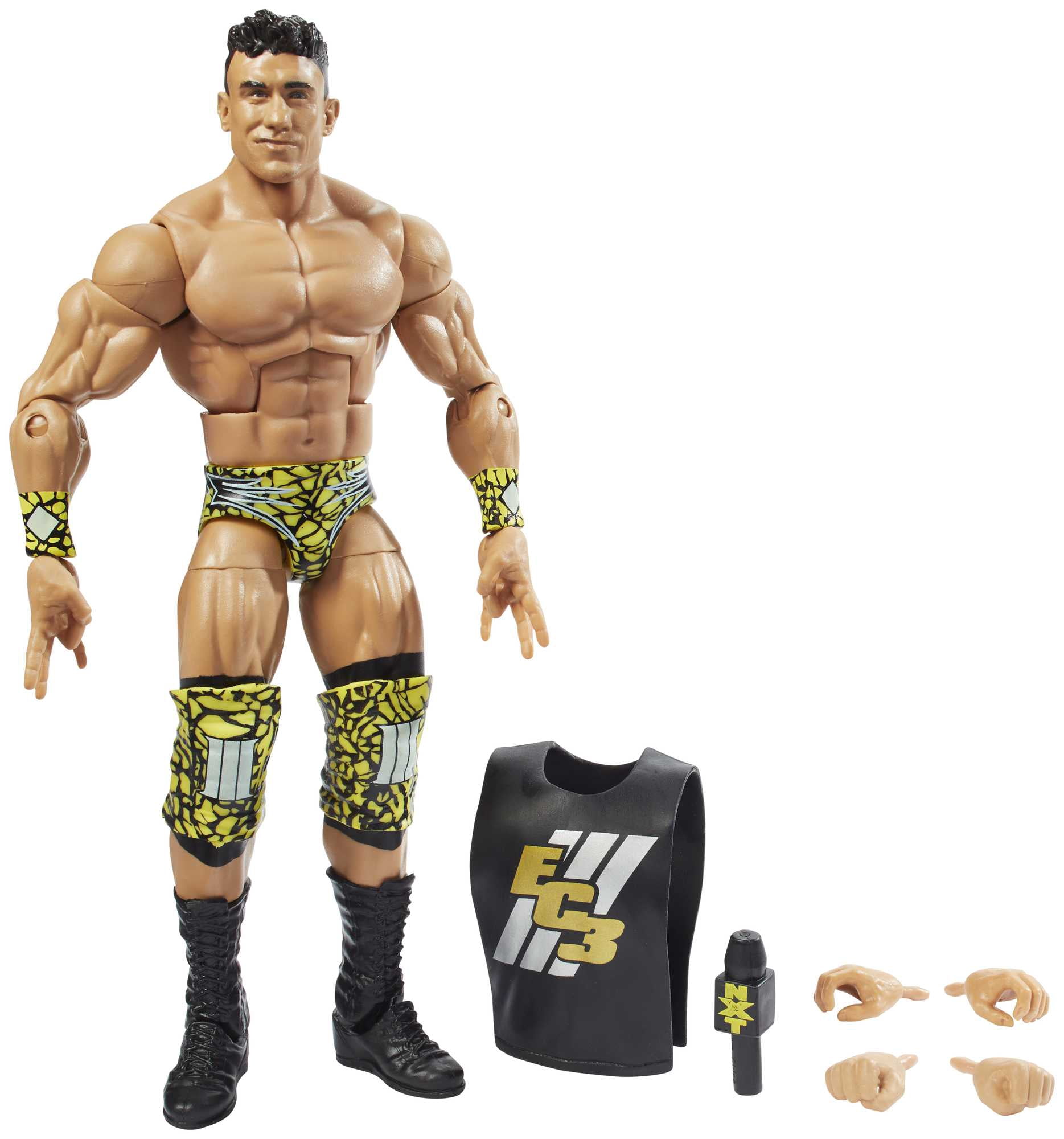 WWE Elite Collection Deluxe Action Figure with Realistic Facial Detailing, Iconic Ring Gear & Accessories