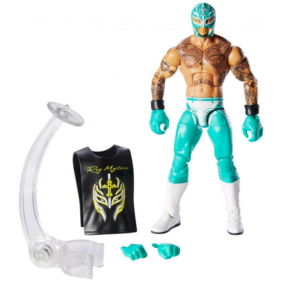 WWE Elite Collection Rey Mysterio Action Figure Set