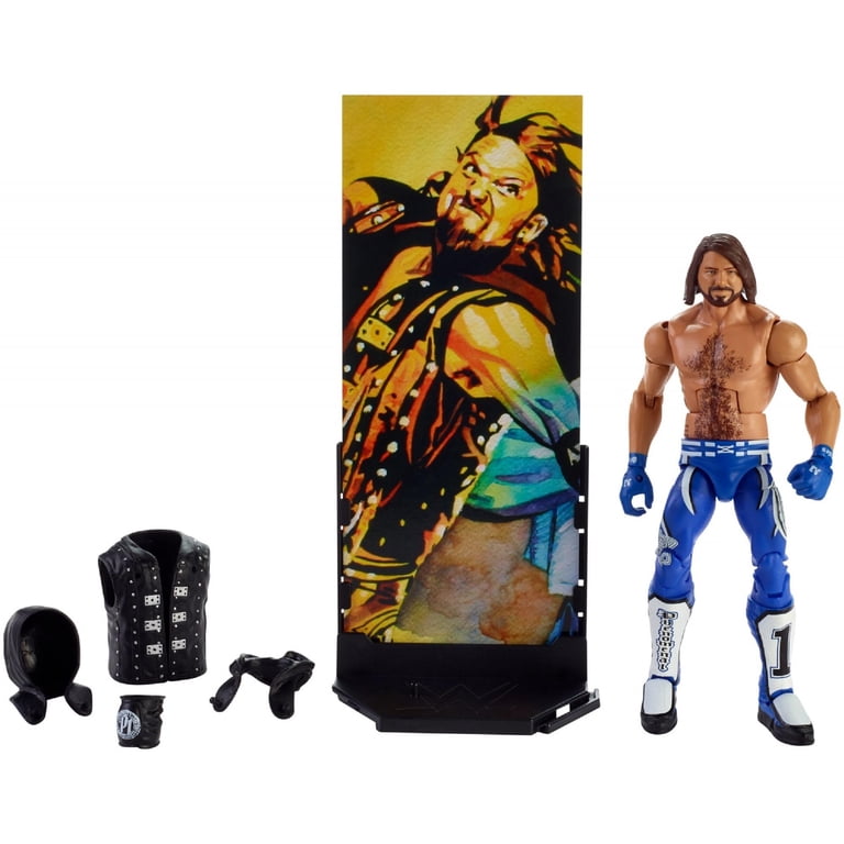 WWE Elite Collection Series #56 AJ Styles Action Figure Set