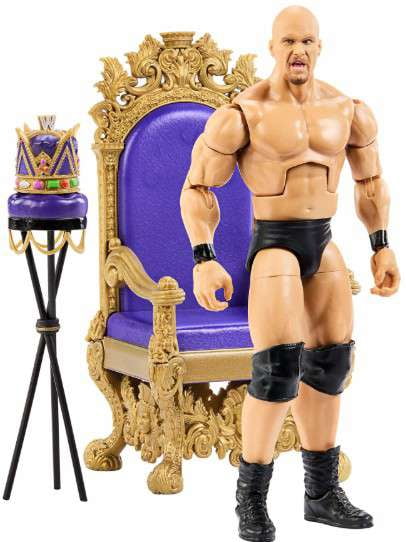 WWE HDD34 Stone Cold Steve Austin Figurine articulée 15 cm