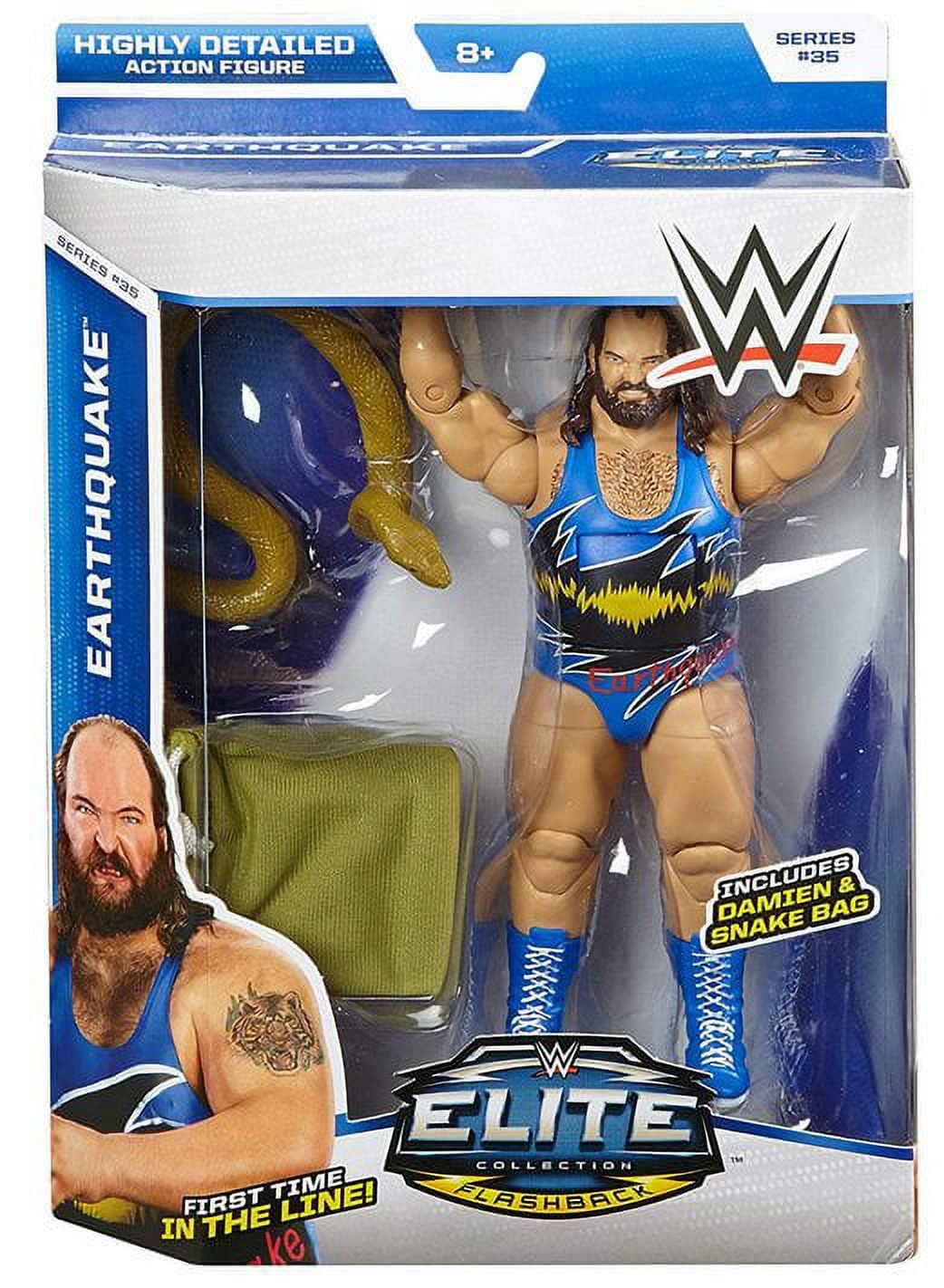 Wwe Elite Earthquake Action Figure - Walmart.com