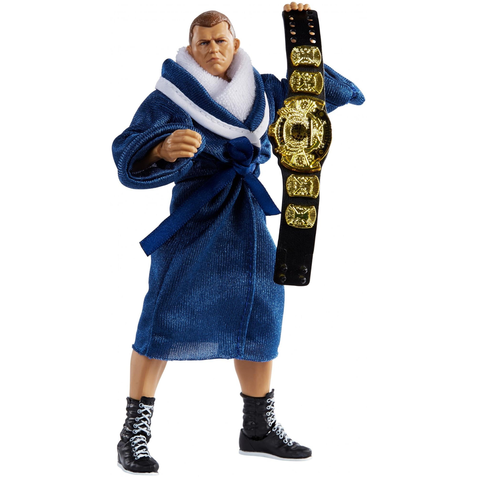 WWE Elite Collection Deluxe Action Figure with Realistic Facial Detailing, Iconic Ring Gear & Accessories