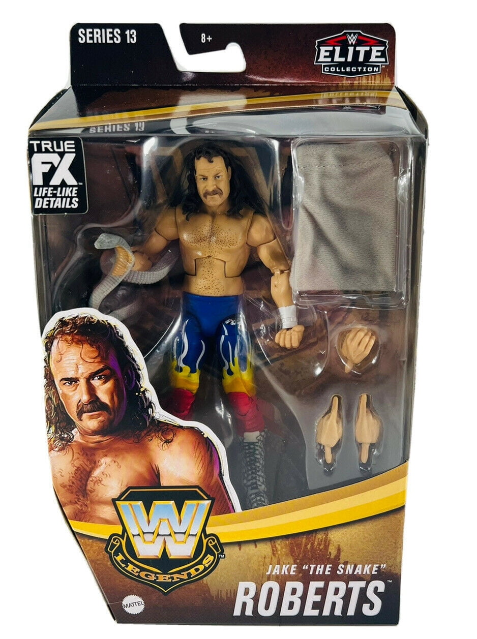 WWE Elite Ultimate Jake Roberts 新品開封のみ WWE Elite Ultimate Jake Roberts 新品開封のみ WWE Collectible