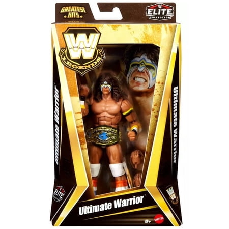 WWE Elite Legends Series Ultimate Warrior Greatest Hits Action Figure