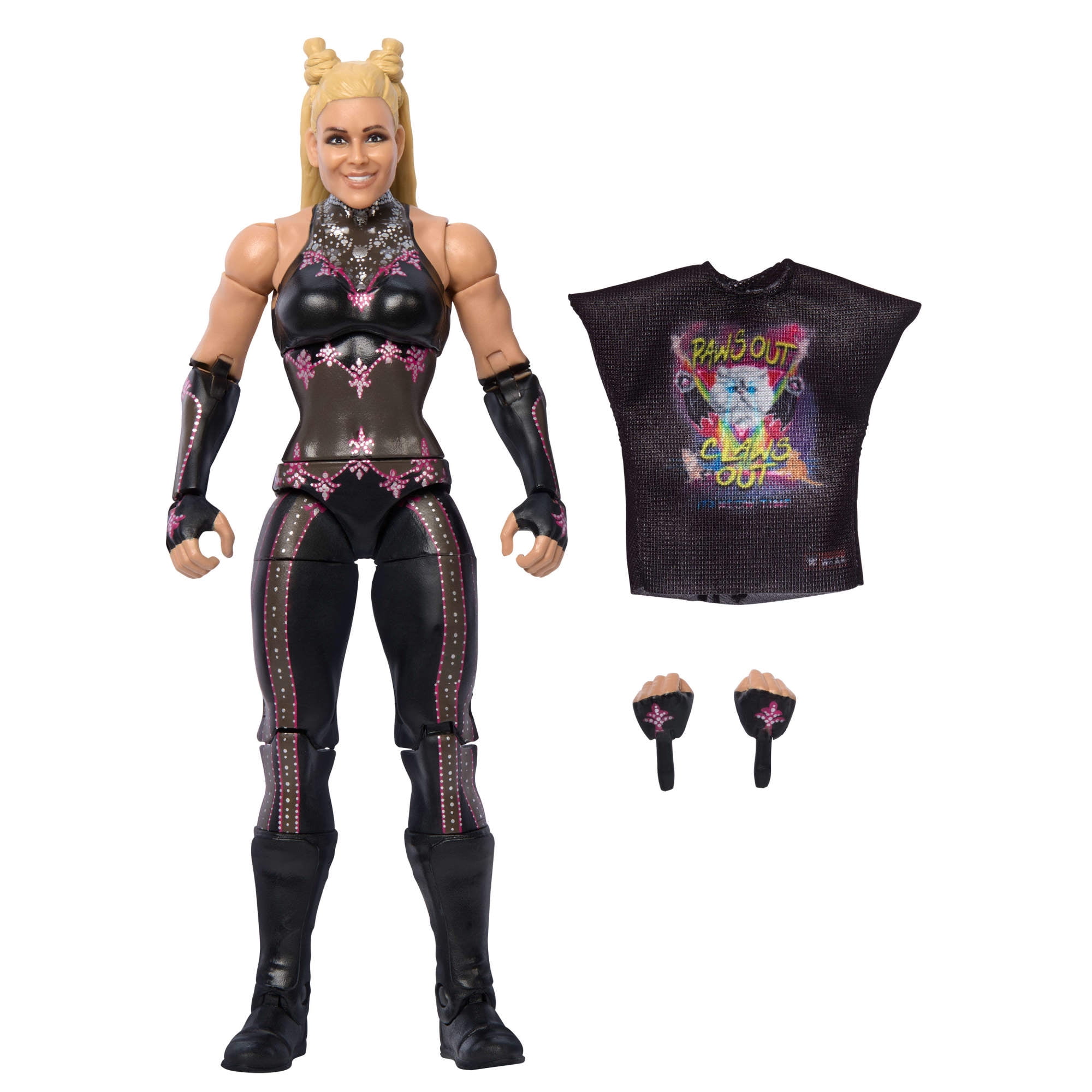 WWE Elite Natalya Action Figure, Greatest Hits 2025, 6-inch Collectible with Articulation & Accessories