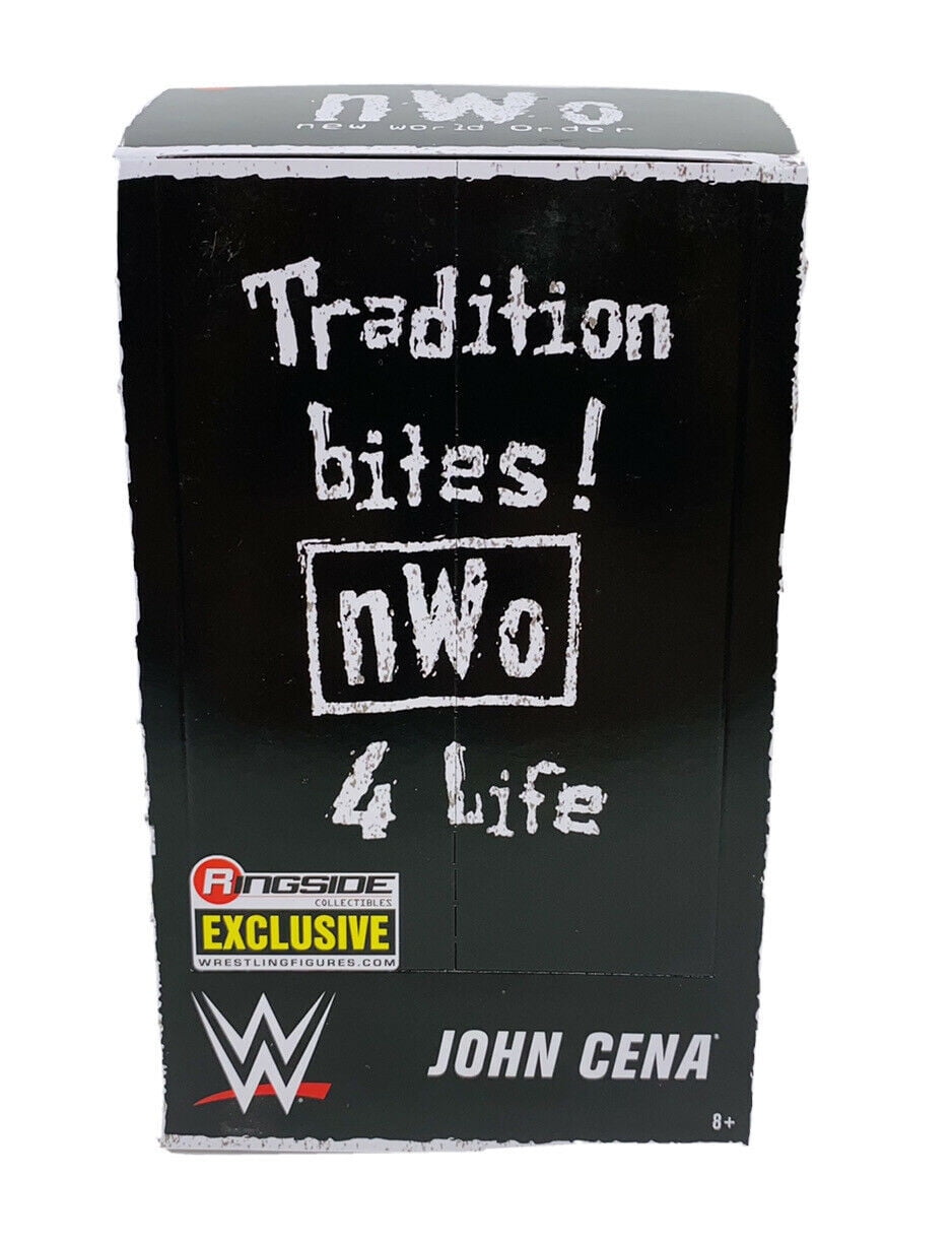 WWE Elite Ringside Collectibles Exclusive NWO John Cena Figure Wrestlemania 36