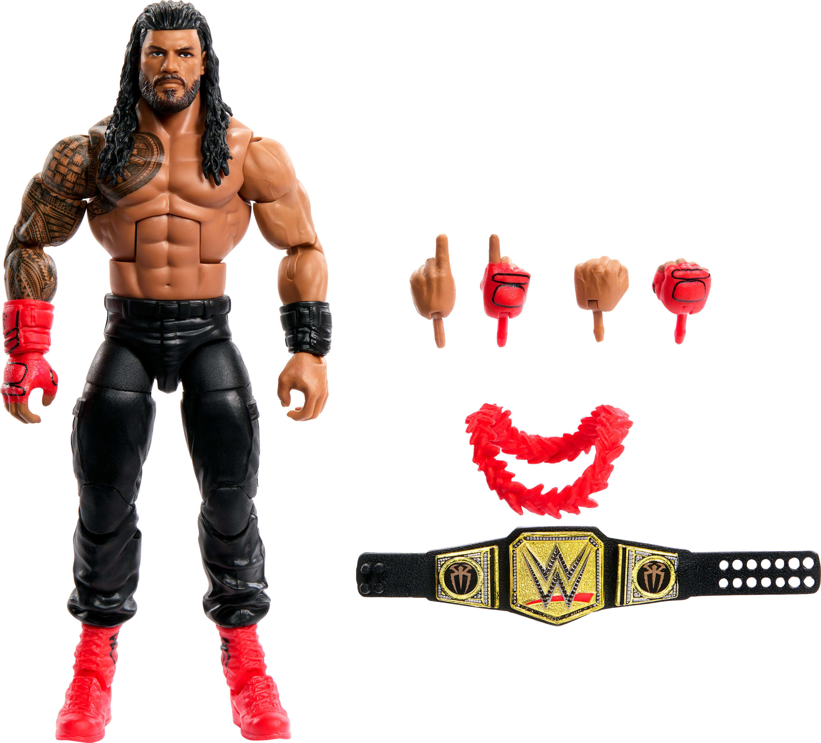 WWE Elite Roman Reigns Action Figure 6 inch Collectible Superstar 