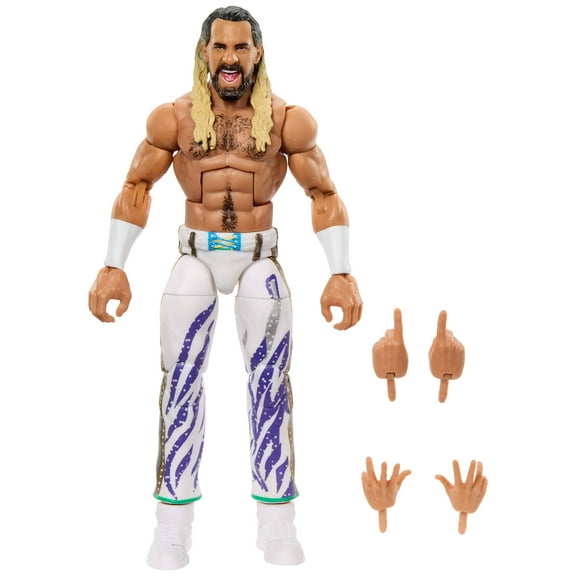 WWE Elite Seth Freakin Rollins Action Figure, Series #117 6-inch Collectible with Articulation & Accessories