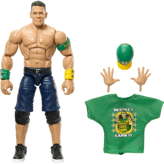 WWE Elite Top Picks John Cena Action Figure & Accessories Set, 6-inch Collectible