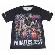 WWE Fanatics Fest 2025 FFNYC Talent Collage Exclusive Jersey Shirt Black 2XL