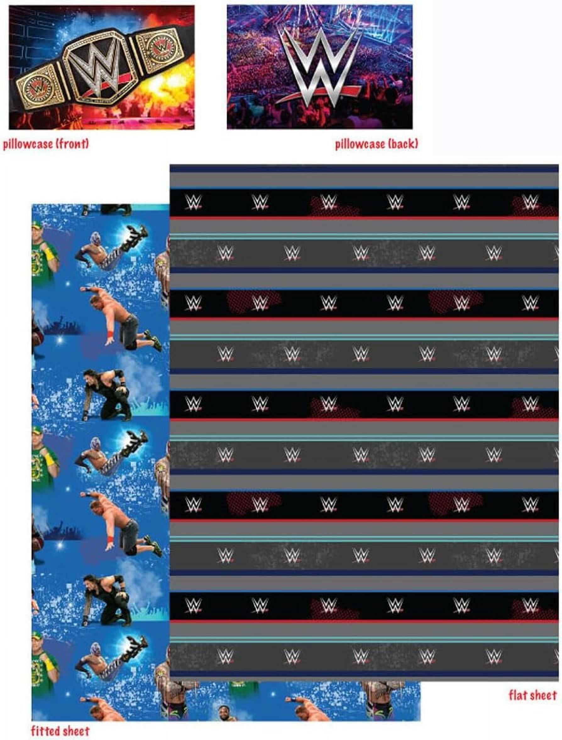 WWE Franco Wrestling Character Kids Bedding 4-Piece Full Size Sheet Set - Walmart.com wwe-franco-wrestling-character-kids-bedding-4-piece-full-size-sheet-set-walmart-com